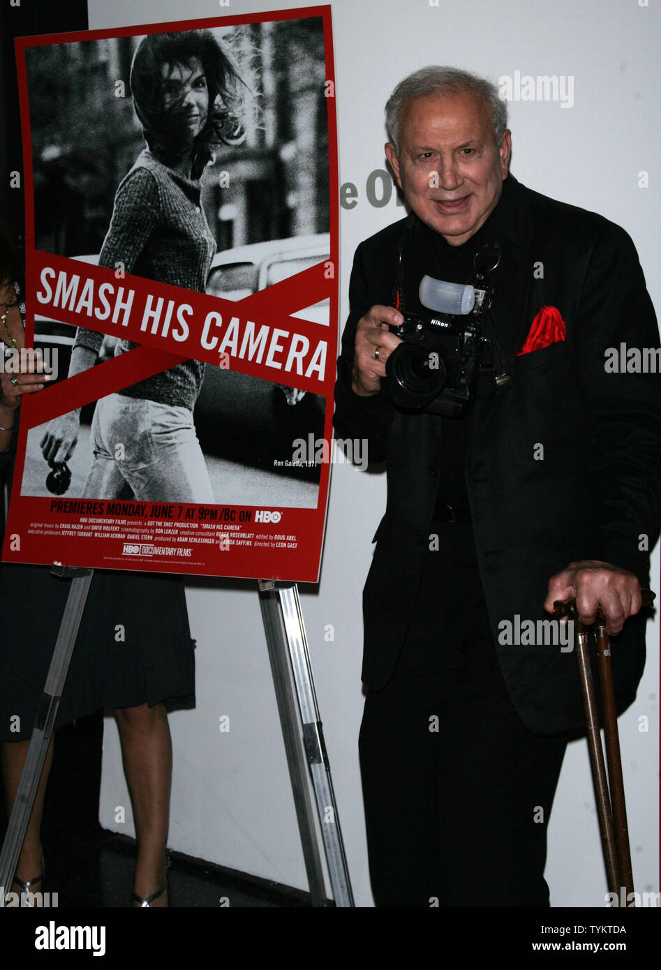 Ron Galella attends the Premiere of his new documentary film "Smash His