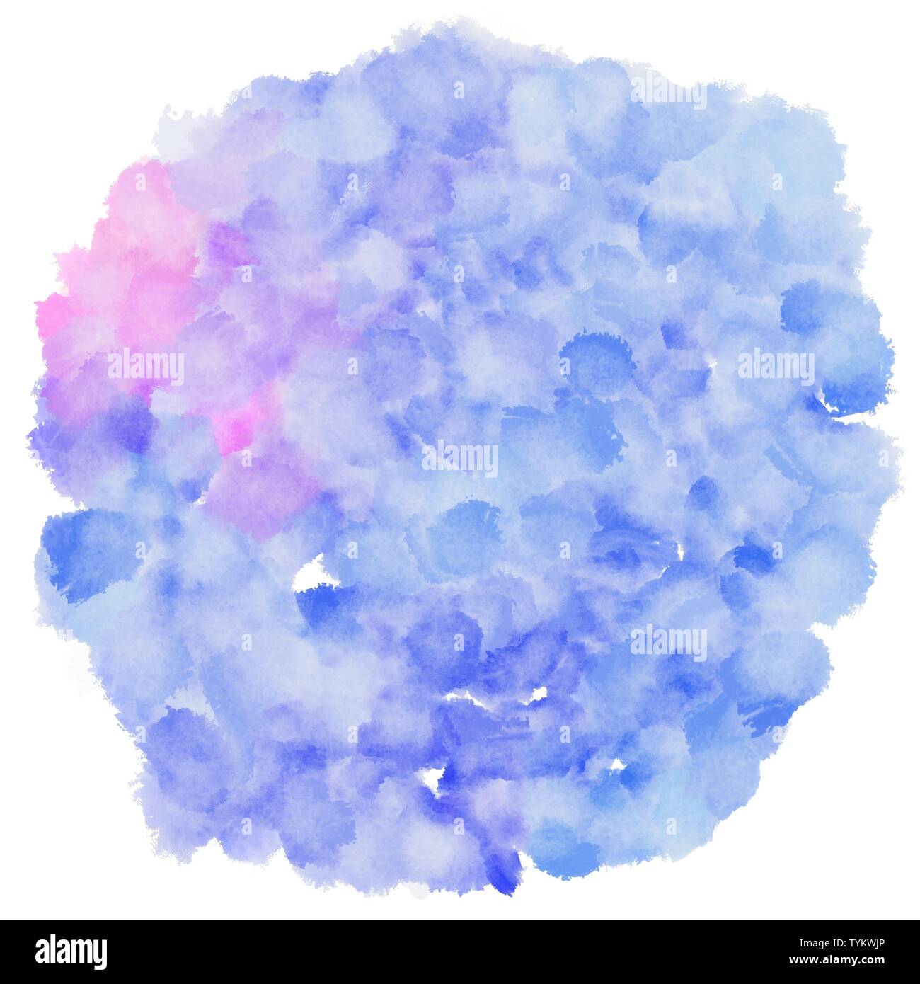pastel pink, powder blue and baby blue watercolor graphic background  illustration Stock Photo - Alamy