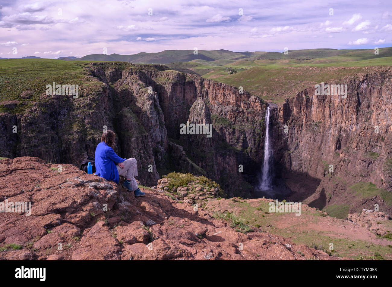 Africa; Southern Africa; Maseru District; Lesotho; Semonkong; Stock Photo