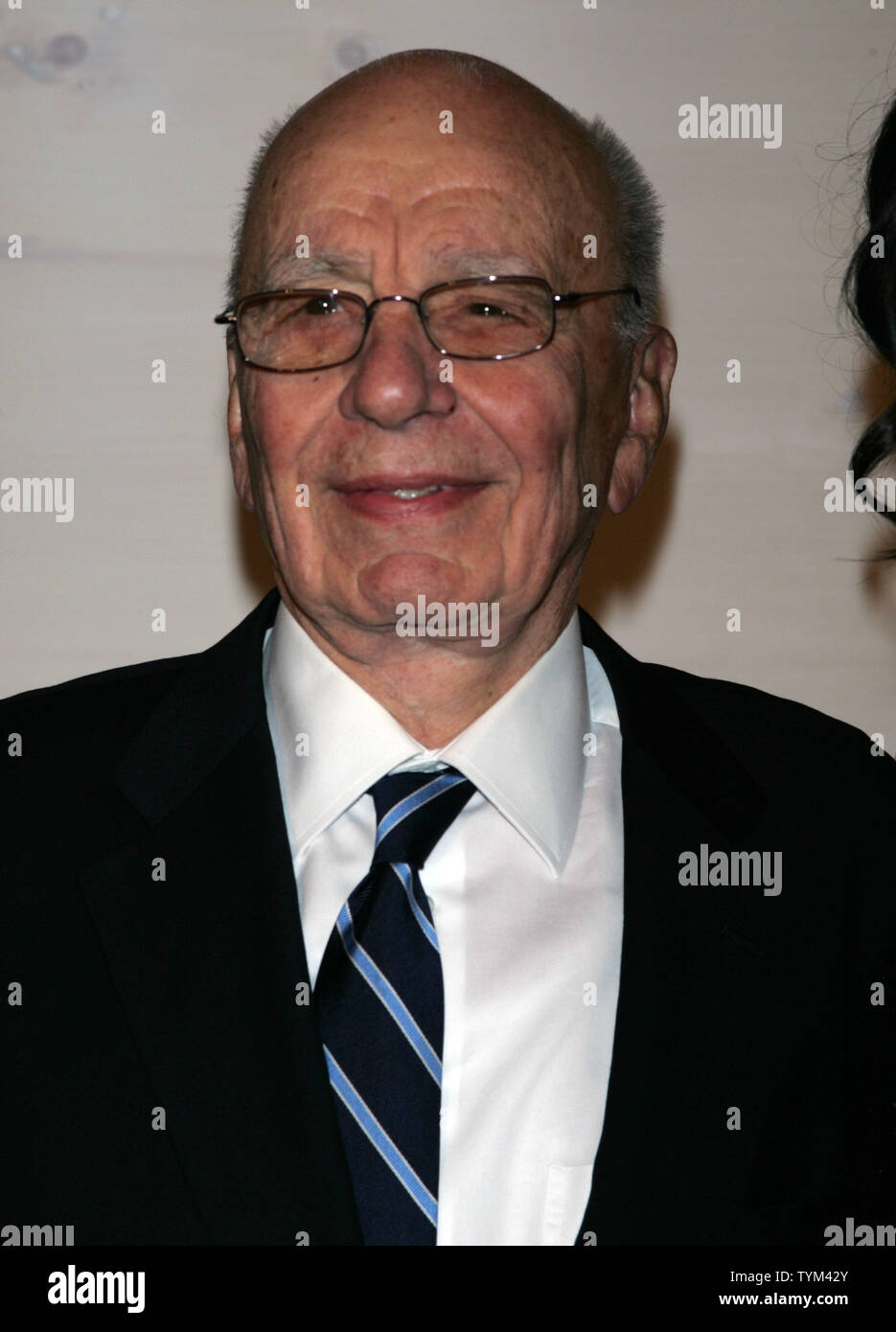 Rupert  Murdoch arrives for the Museum of Modern Art Film Benefit tribute to Kathryn Bigelow at MoMA in New York on November 10, 2010.       UPI /Laura Cavanaugh Stock Photo
