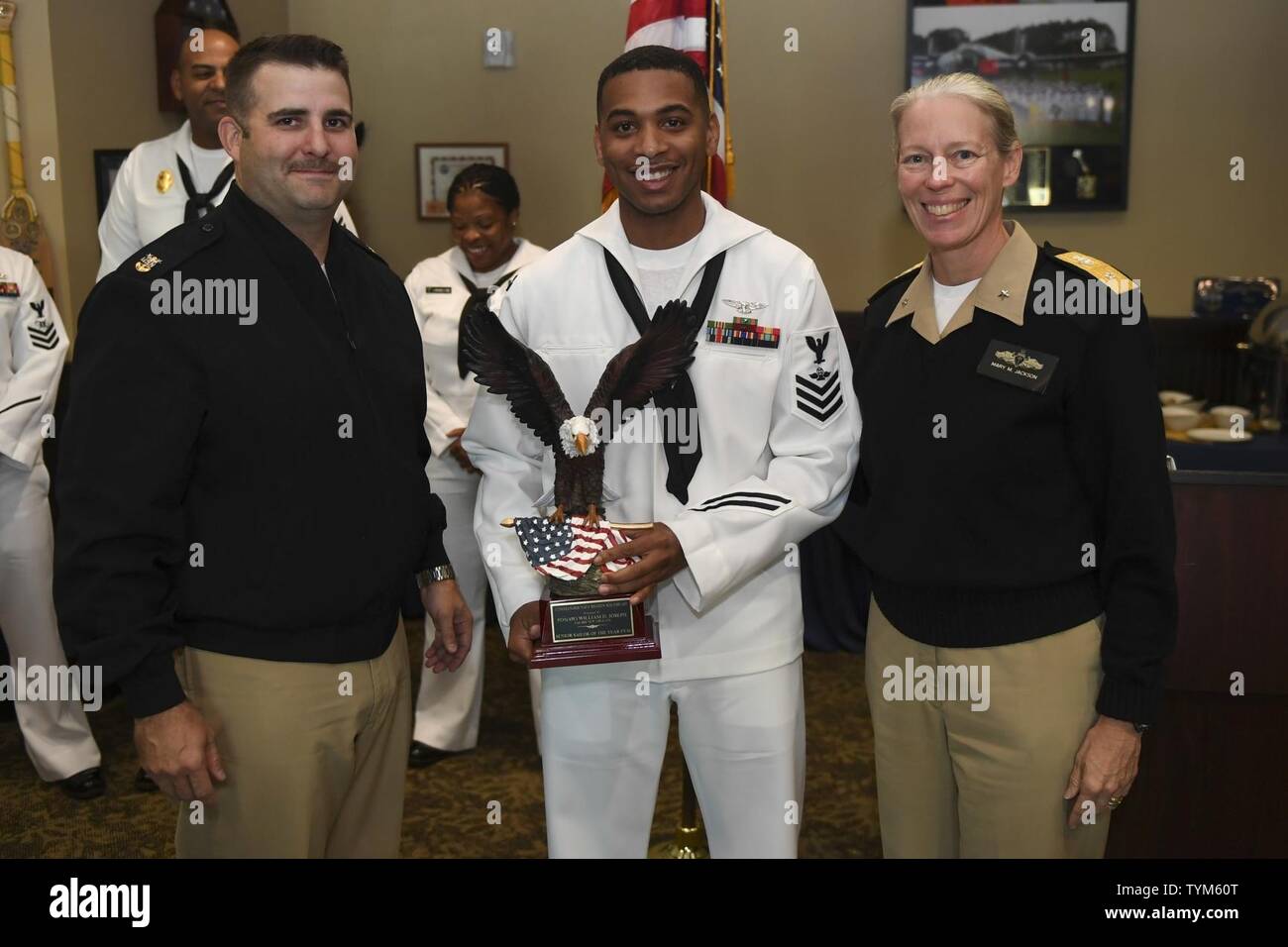 JACKSONVILLE, Fla. (Nov. 16, 2016) Rear Adm. Mary Jackson, commander