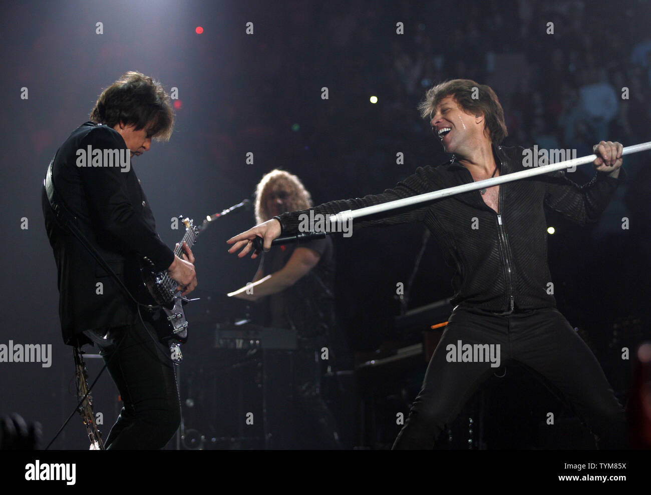Bon Jovi performs in concert at Madison Square Garden in New York on ...