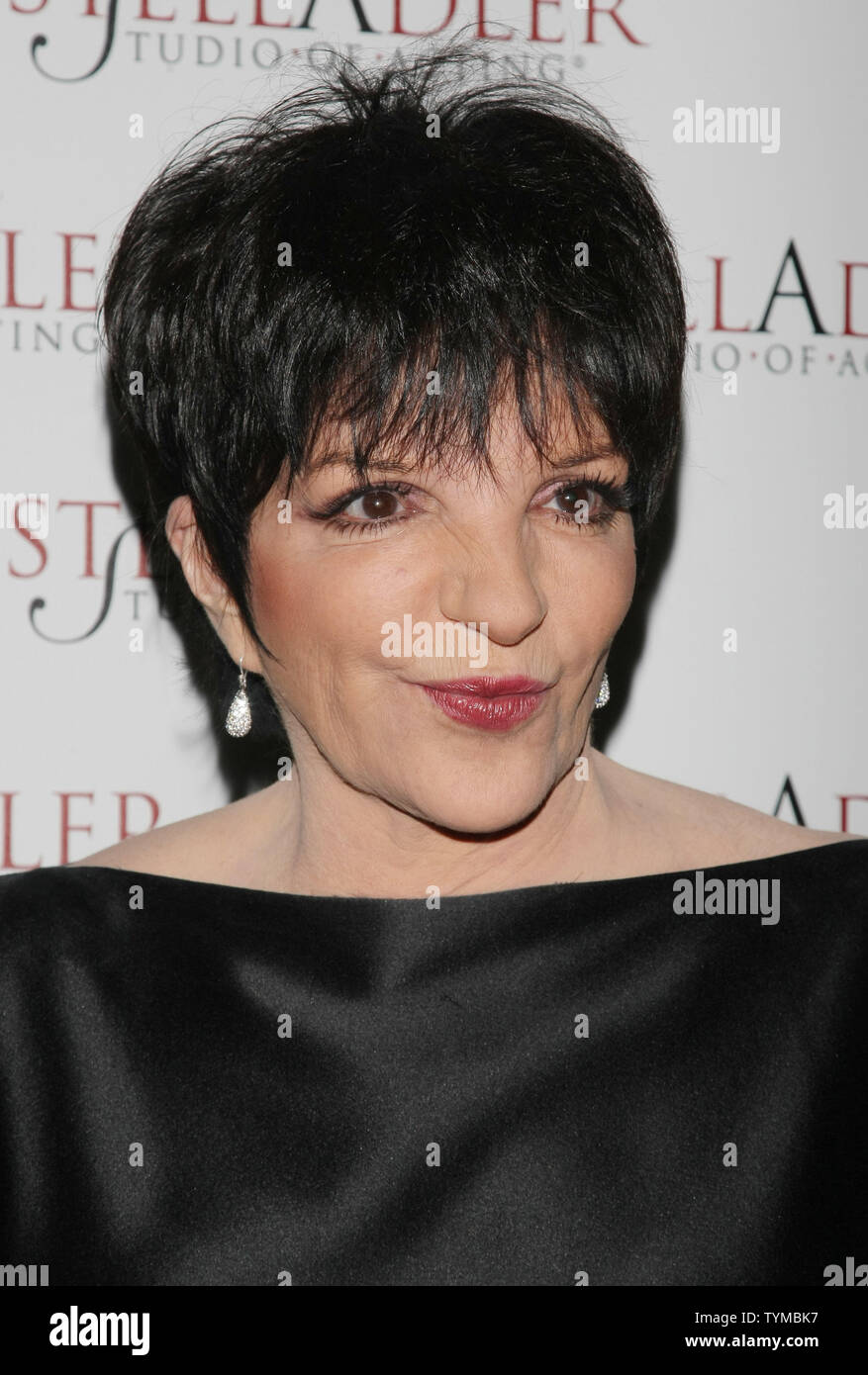 Liza Minelli arrives for the Stella Adler Studio's "Stella by Starlight"  gala held at the home of Denise Rich on May 2, 2011 in New York City. UPI  /Monika Graff Stock Photo - Alamy