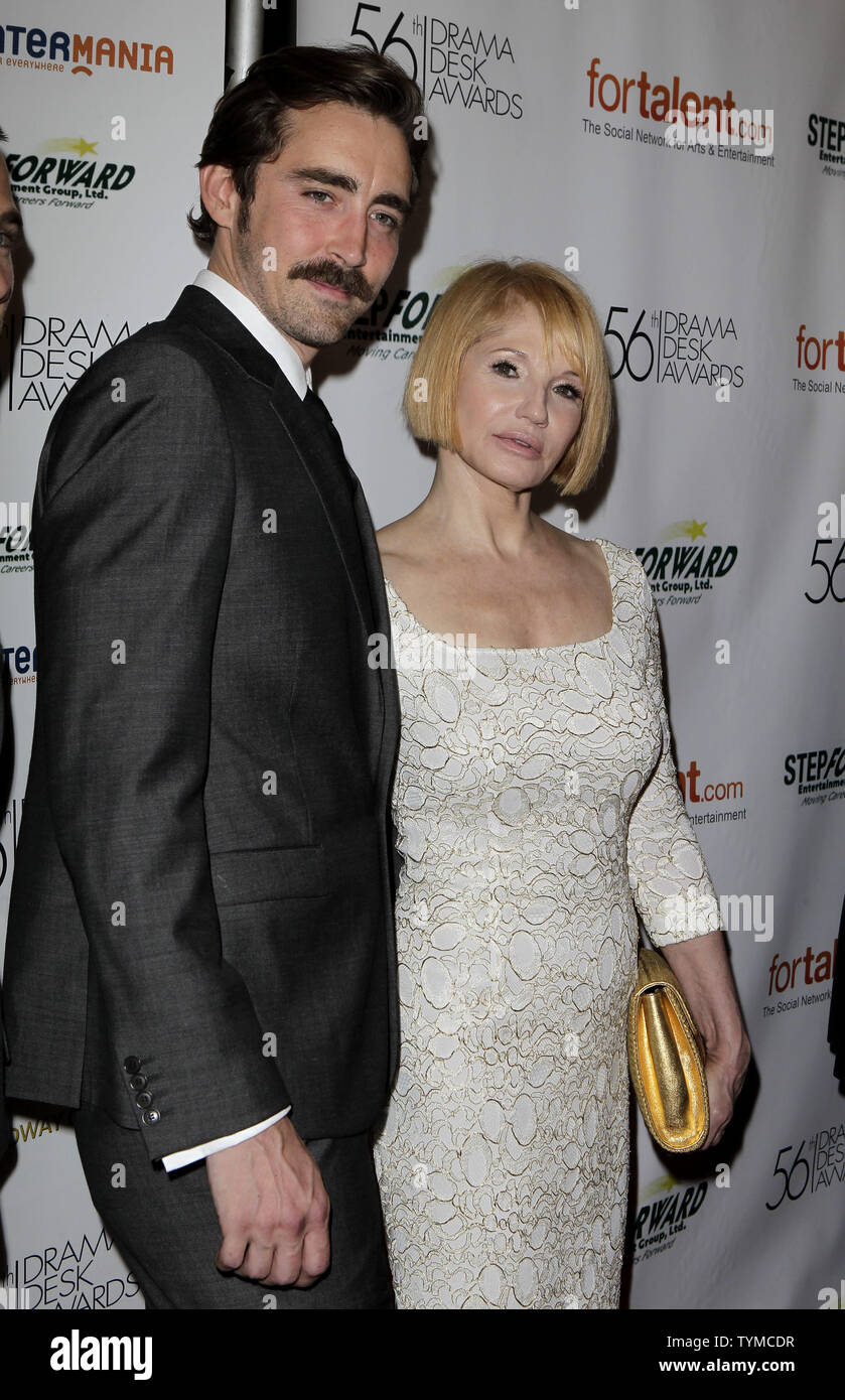 Ellen Barkin arrives at the 56th Annual Drama Desk Awards at the