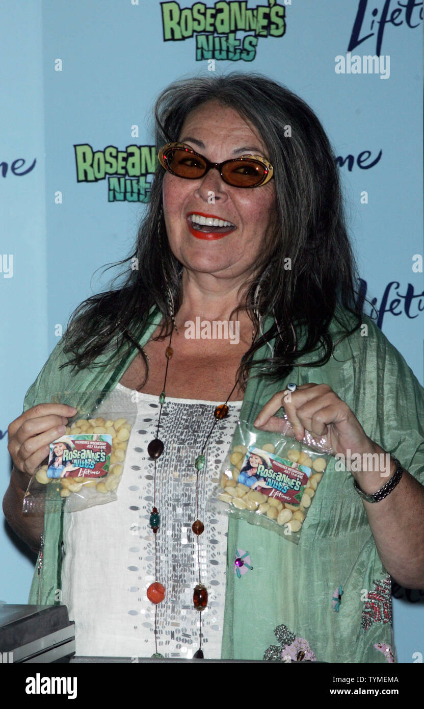 Roseanne Barr promotes her new Lifetime television show "Roseanne's