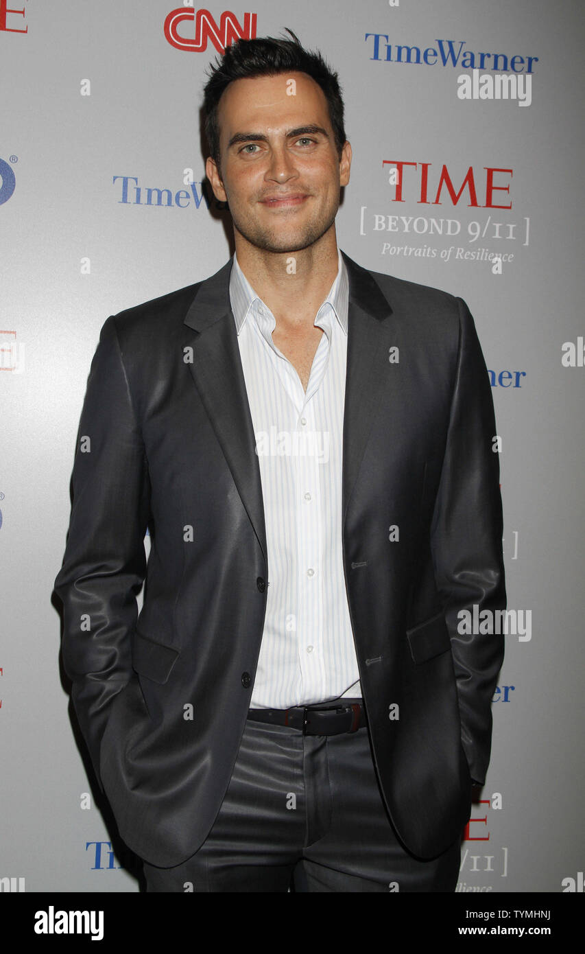 Cheyenne Jackson arrives for the “Beyond 9/11 - Portraits of Resilience