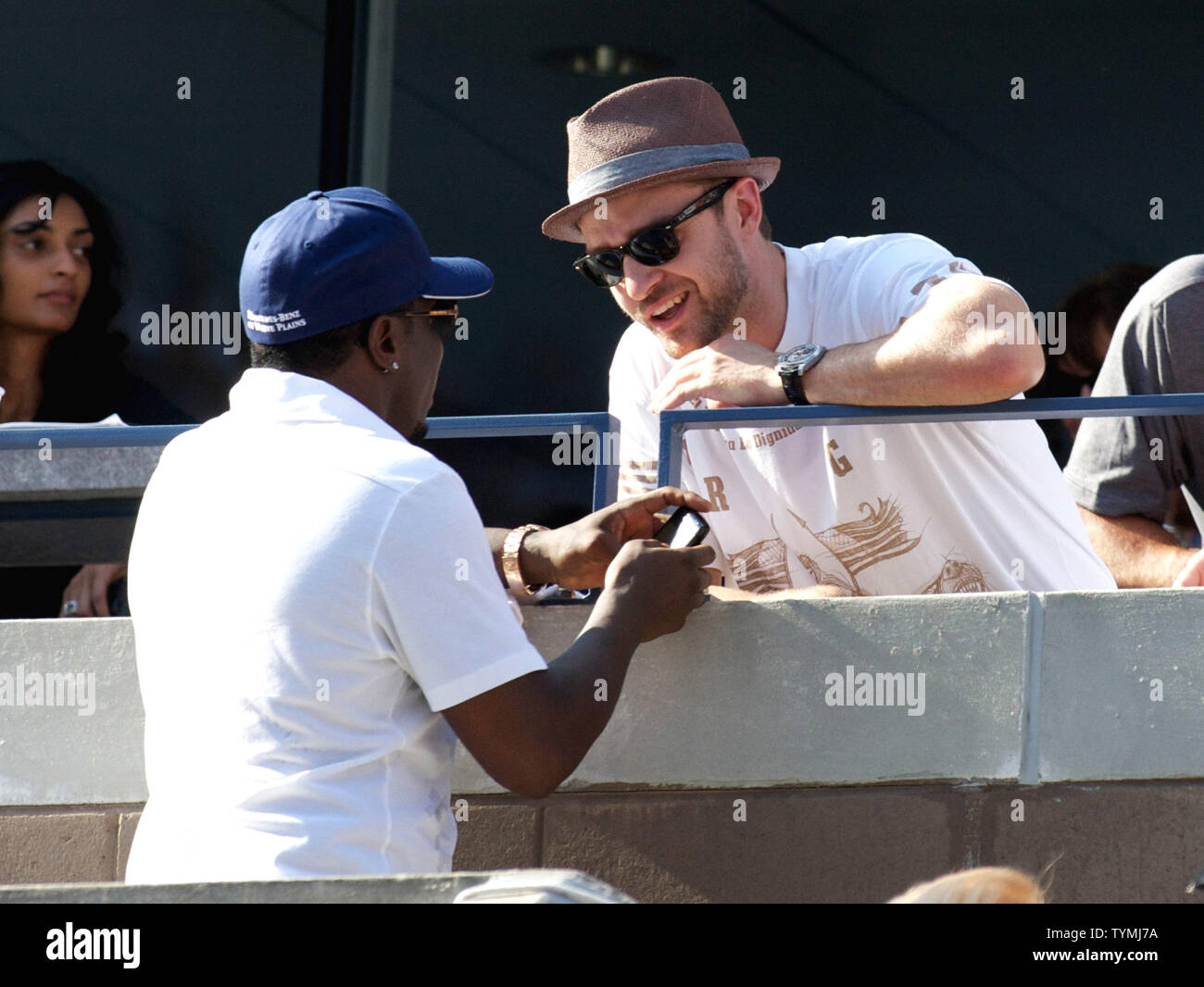 Sean diddy combs justin timberlake hires stock photography and images
