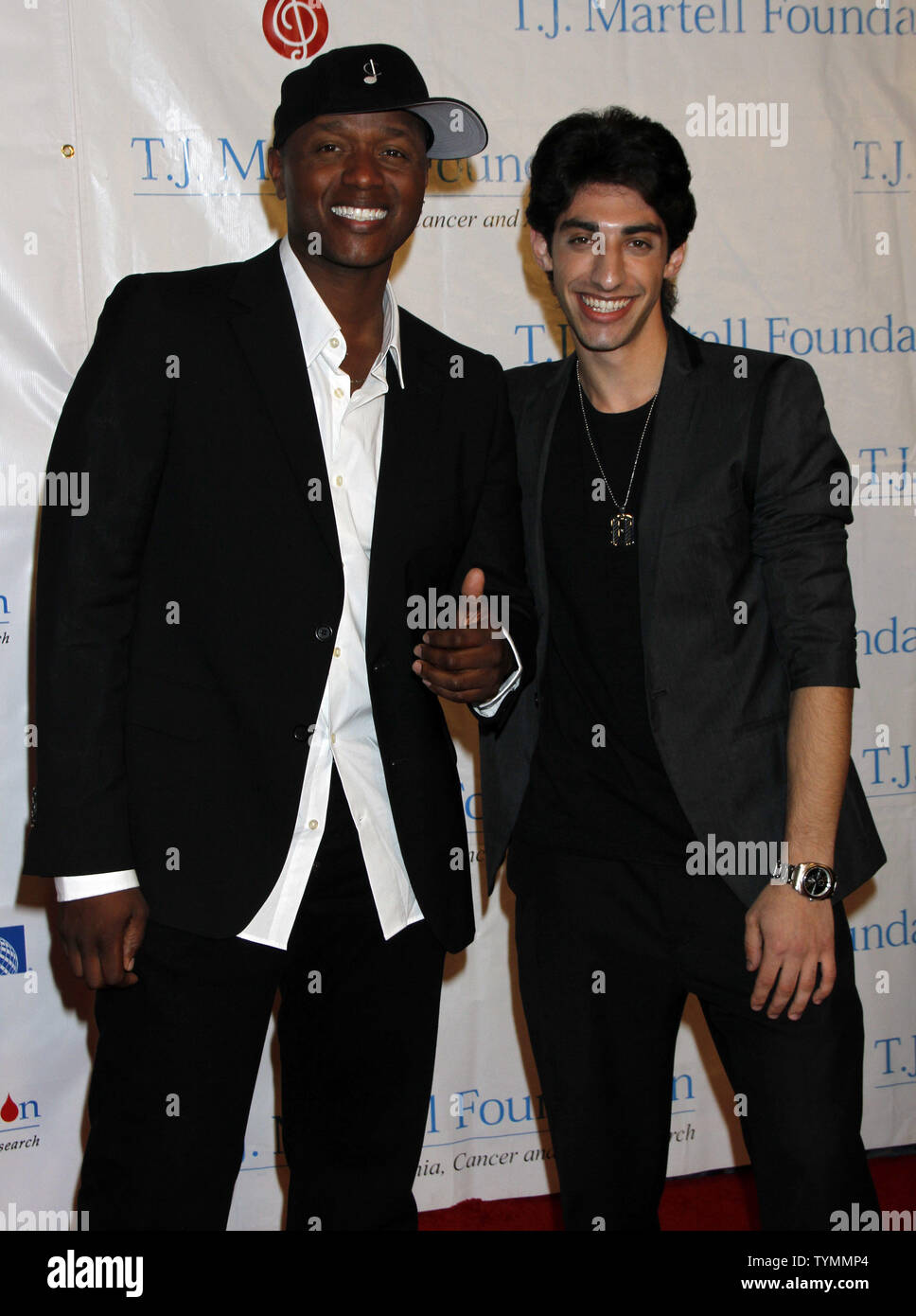 Robie Rosen Javier Colon and Robbie Rosen arrive for the T.J. Martell Foundation ...