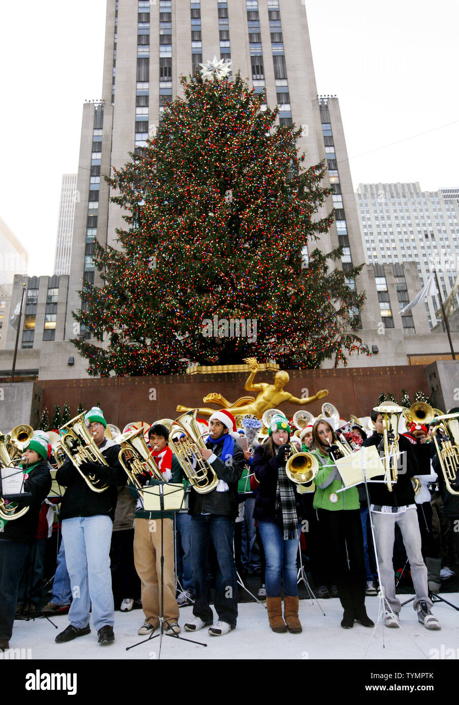 2022 45th Annual Merry Tuba Christmas At Rockefeller Center December 9 Tuba Christmas High Resolution Stock Photography And Images - Alamy