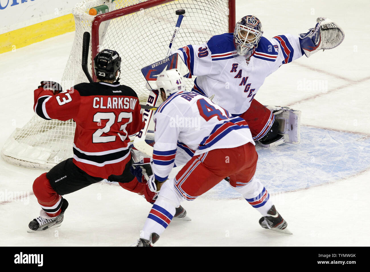 New devils center david clarkson hi-res stock photography and images - Alamy