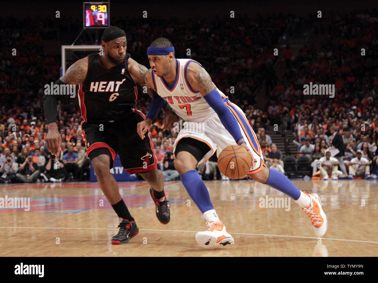 Knicks on the Court: April 30 vs. Heat Photo Gallery