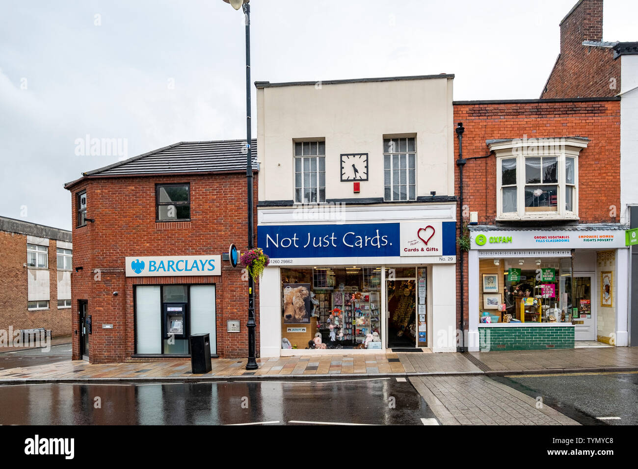 Not Just Cards shop in Congleton Cheshire UK Stock Photo
