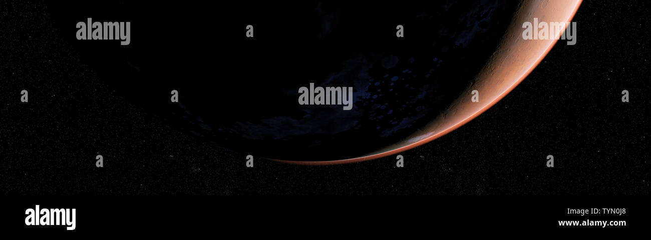 3d rendered illustration of the mars Stock Photo - Alamy