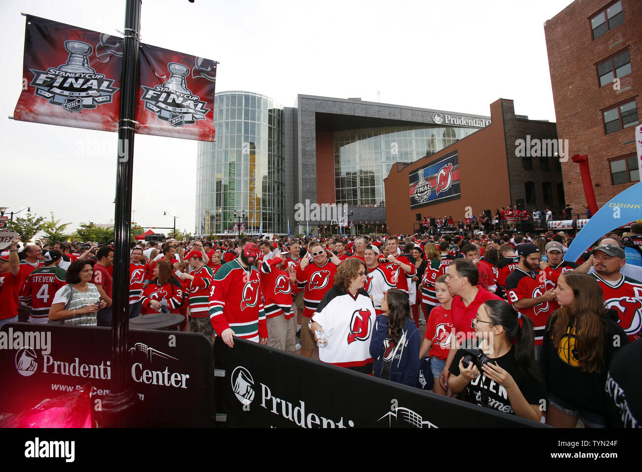 New Jersey Devils Banners At Prudential Center - Newark, N…