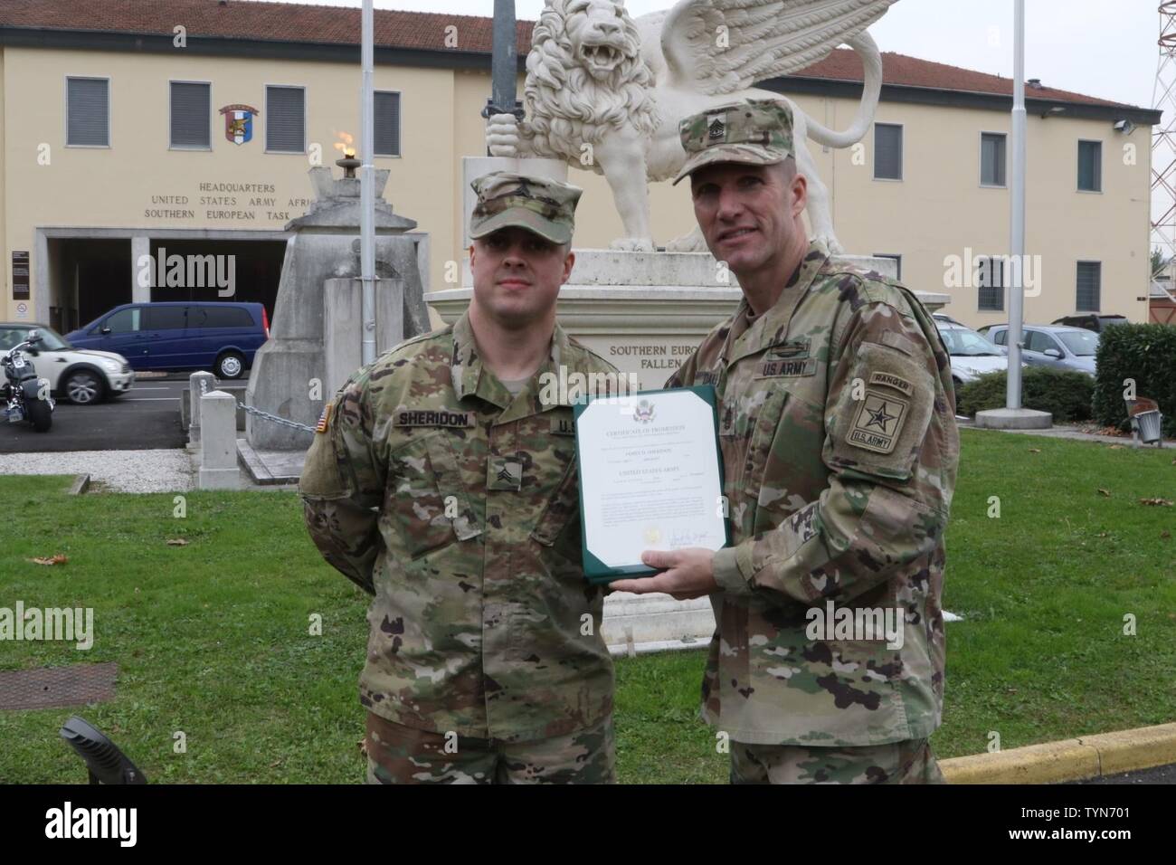 U.S. Army’s most senior enlisted leader, Sgt. Maj. of the Army Daniel ...
