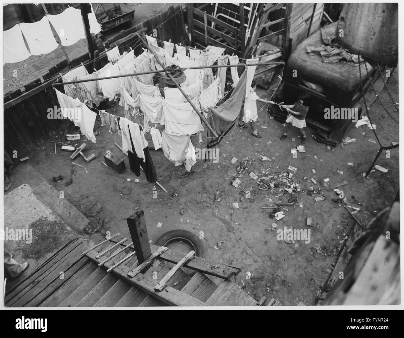 US Housing Authority Los Angeles, California Site of Pico Gardens Cal