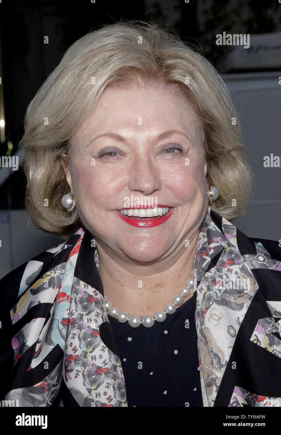 Barbara Taylor Bradford arrives at Cosmopolitan's  'The Cosmo 100'  featuring New York City's 100 Most Powerful Women at Michael's Restaurant in New York City on November 12, 2012.       UPI/John Angelillo Stock Photo