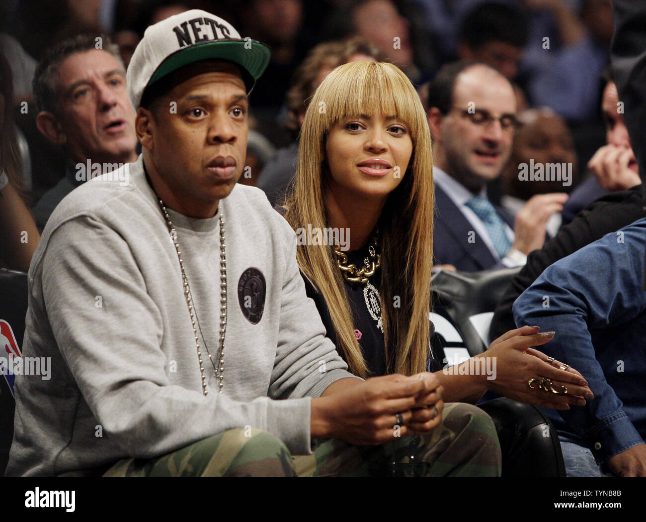 Jay Z sports controversial baseball cap as he alludes to his criminal past  life while out in New York with Beyonce