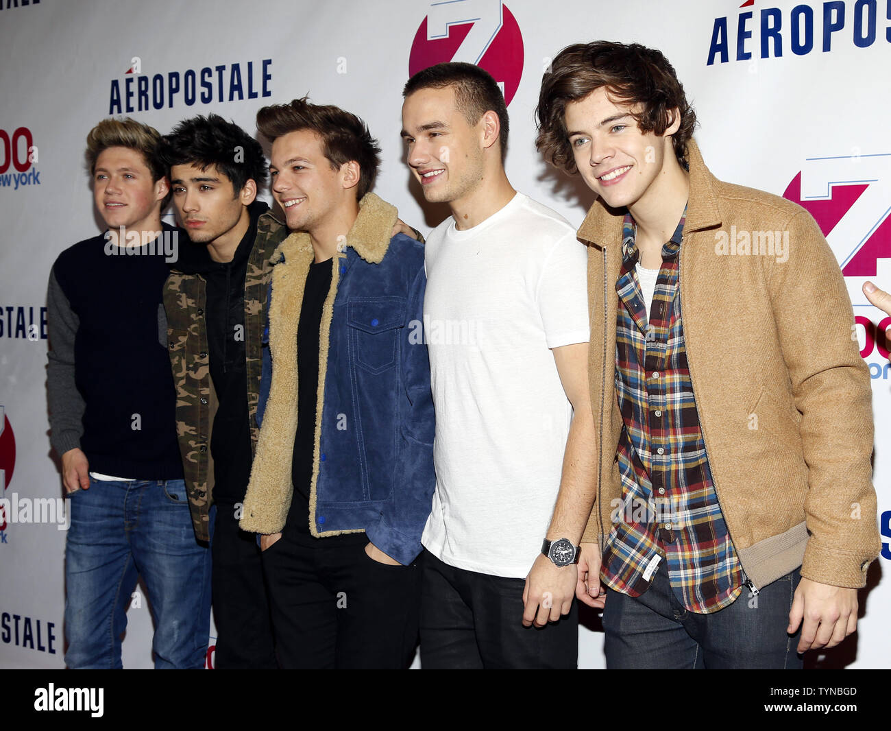 One Direction Attends Z100 S Jingle Ball 2012 Presented By