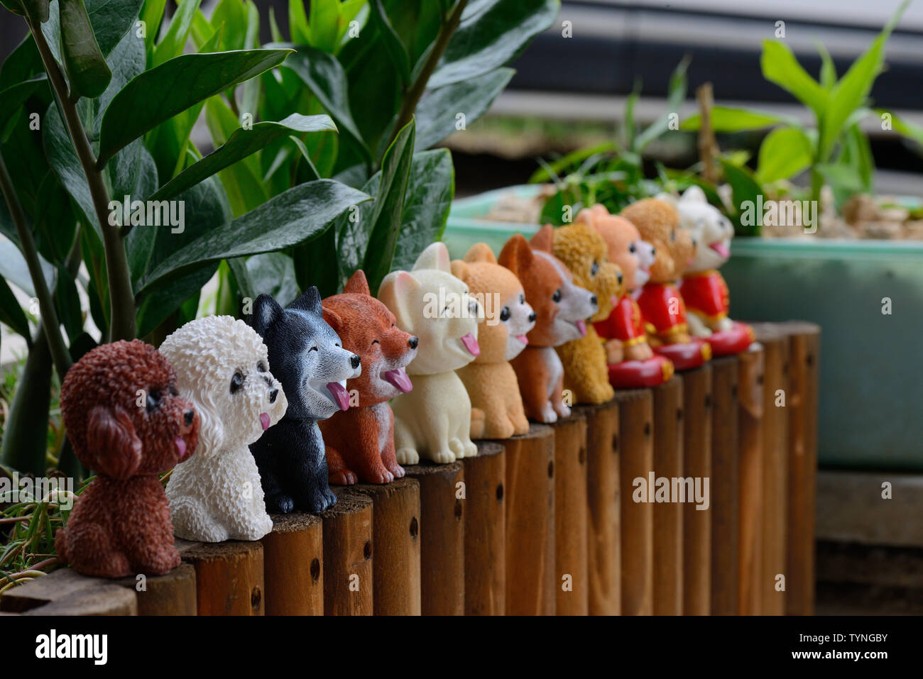 Car furnishings dog furnishings cute doll material details main picture