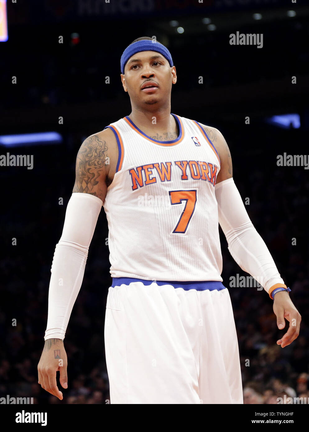 Carmelo Anthony scores 31 points as Knicks down Nets, 100-86 