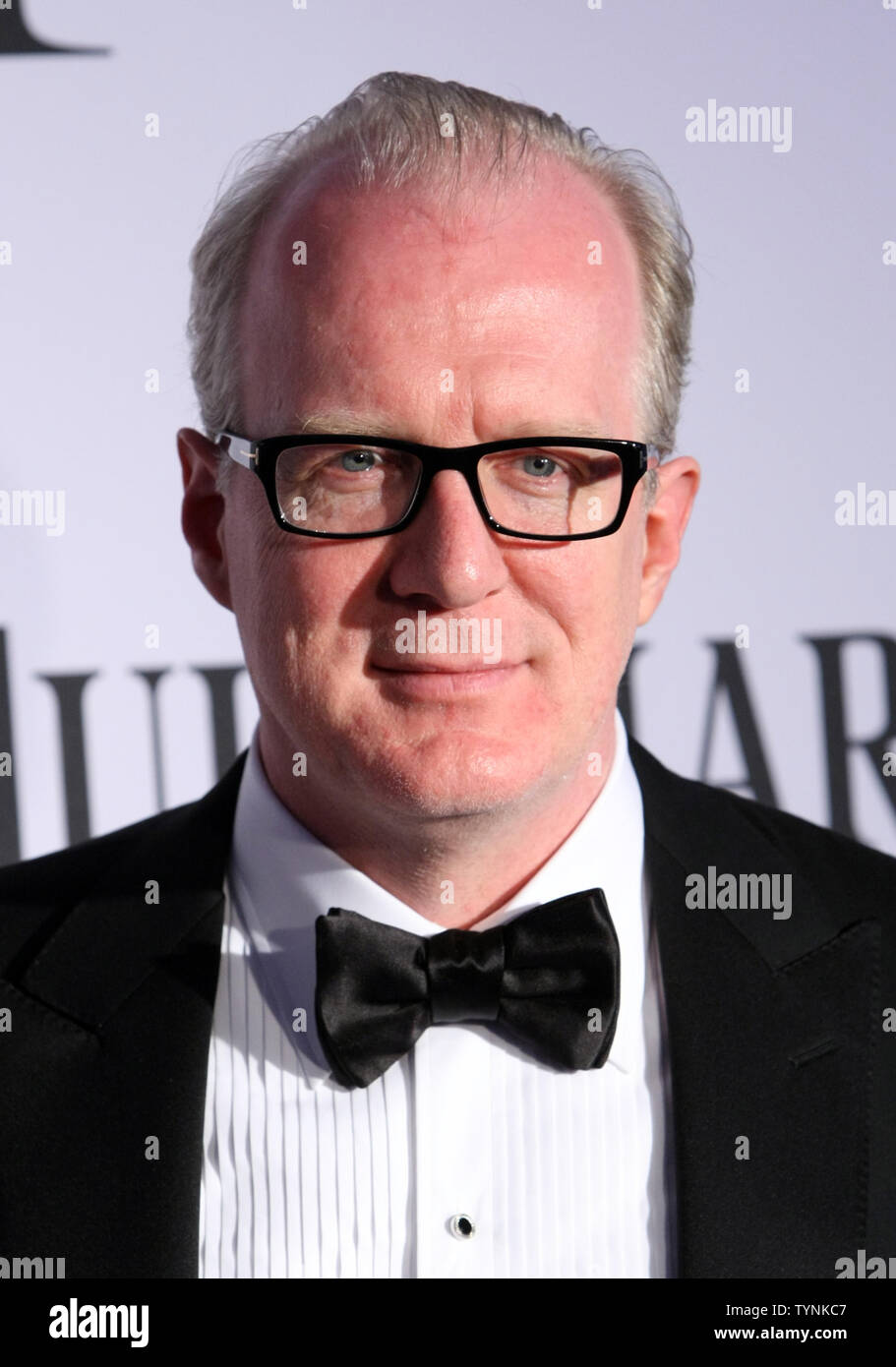Tracy Letts arrives on the red carpet at the 67th Annual Tony Awards