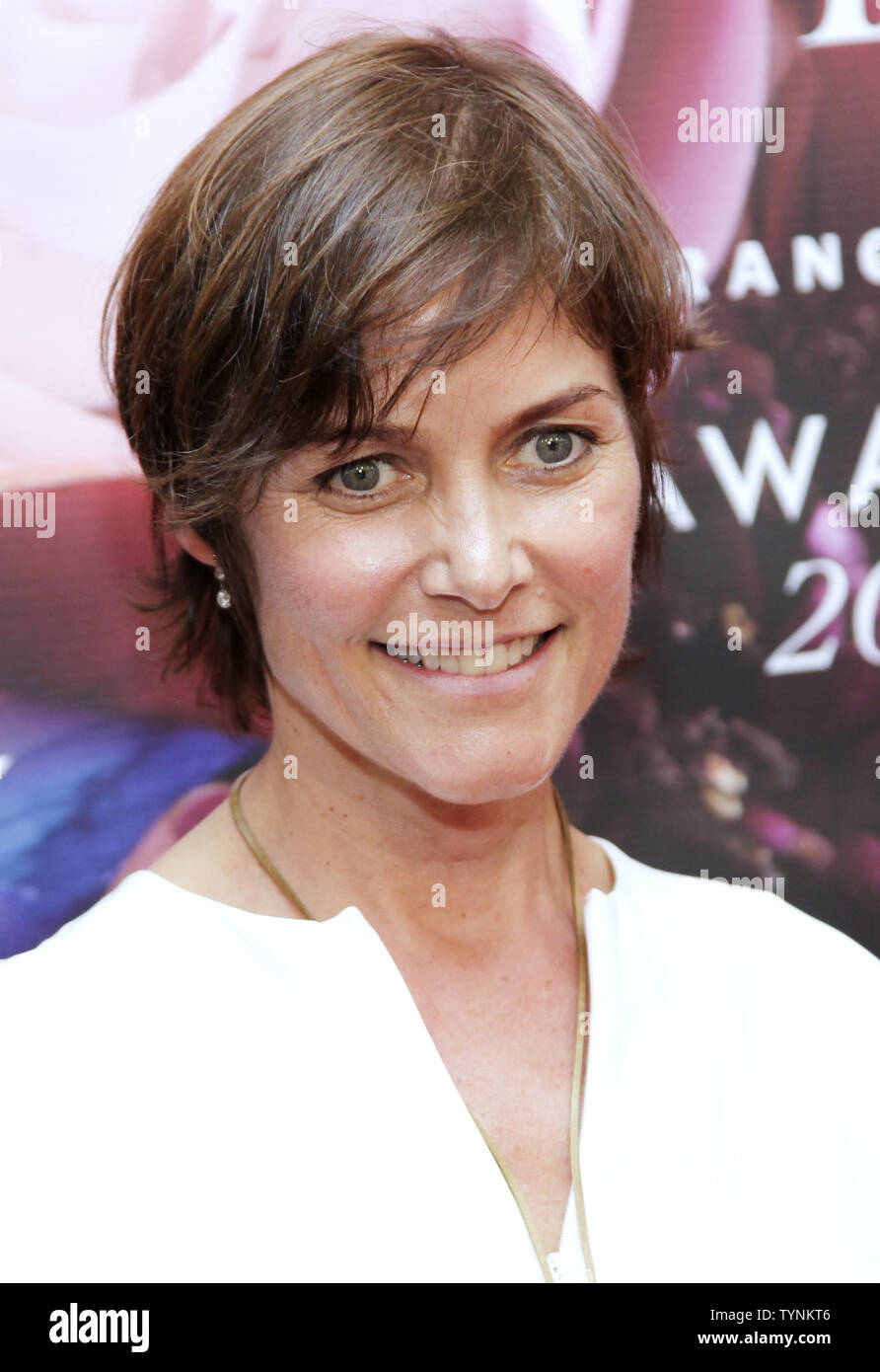 Carey Lowell arrives on the red carpet at the Fragrance Foundation Awards at Lincoln Center's Alice Tully Hall in New York City on June 12, 2013.    UPI/John Angelillo Stock Photo