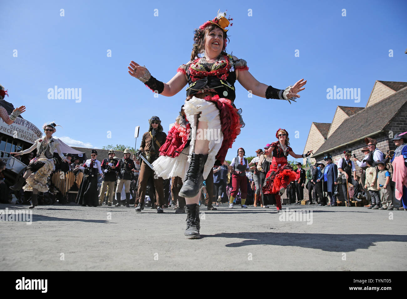 Blists Hill Victorian Town Steampunk June 22nd 2019 Stock Photo