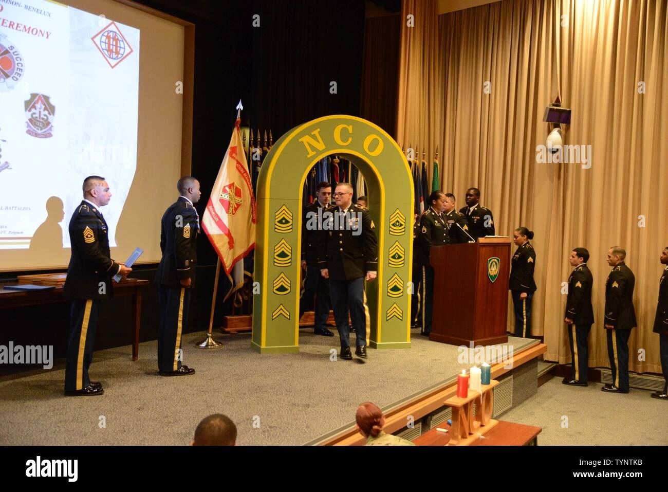 Nco Building Eighteen, U.S. Army, enlisted Soldiers with U.S. Army Garrison Benelux ...