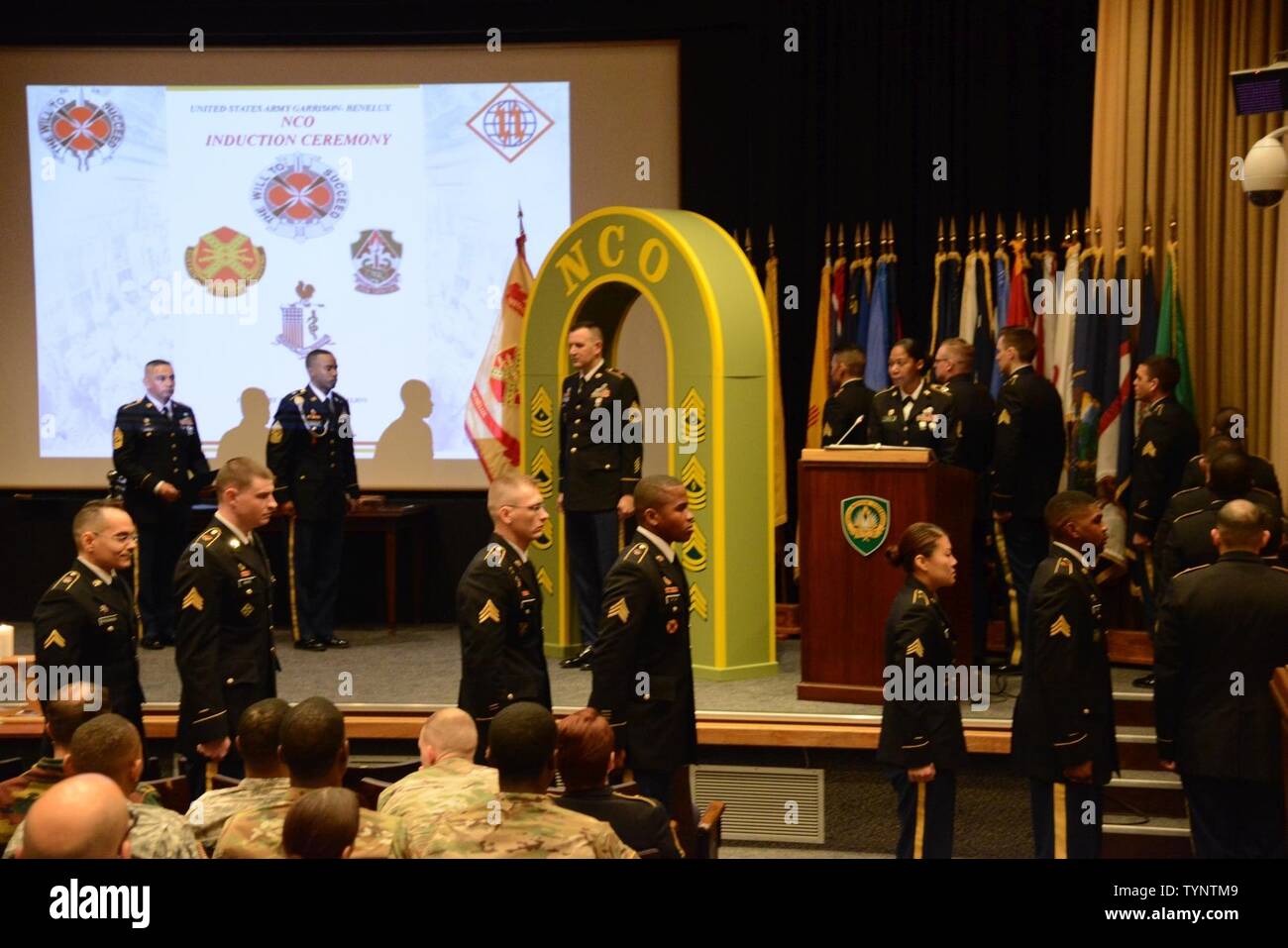 Nco Building Eighteen, U.S. Army, enlisted Soldiers with U.S. Army Garrison Benelux ...