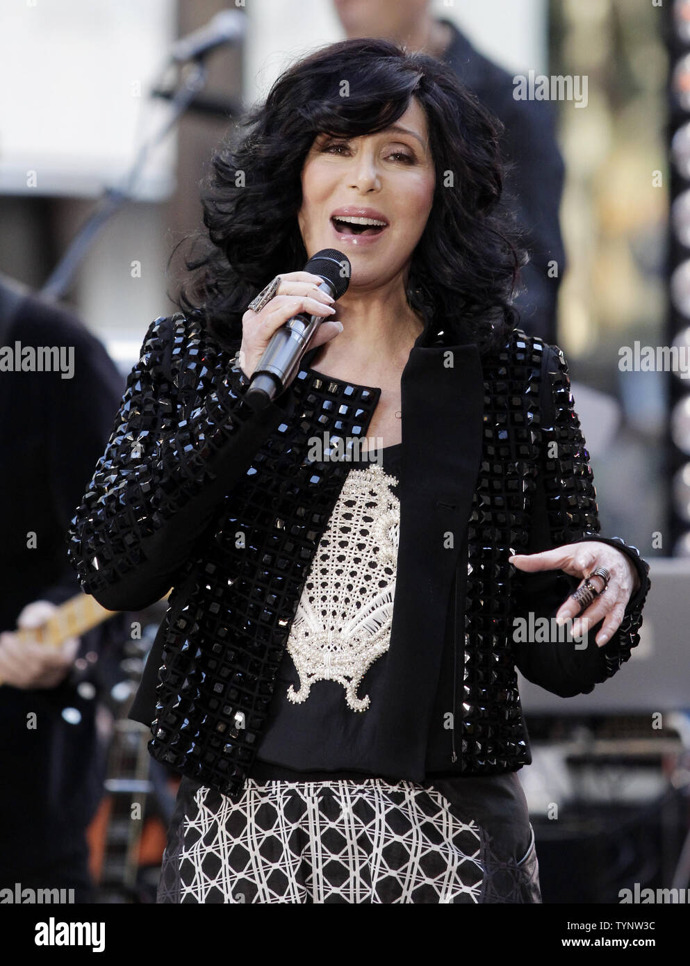 Cher Rockerfrller Cher 2013 concert hi-res stock photography and images - Alamy