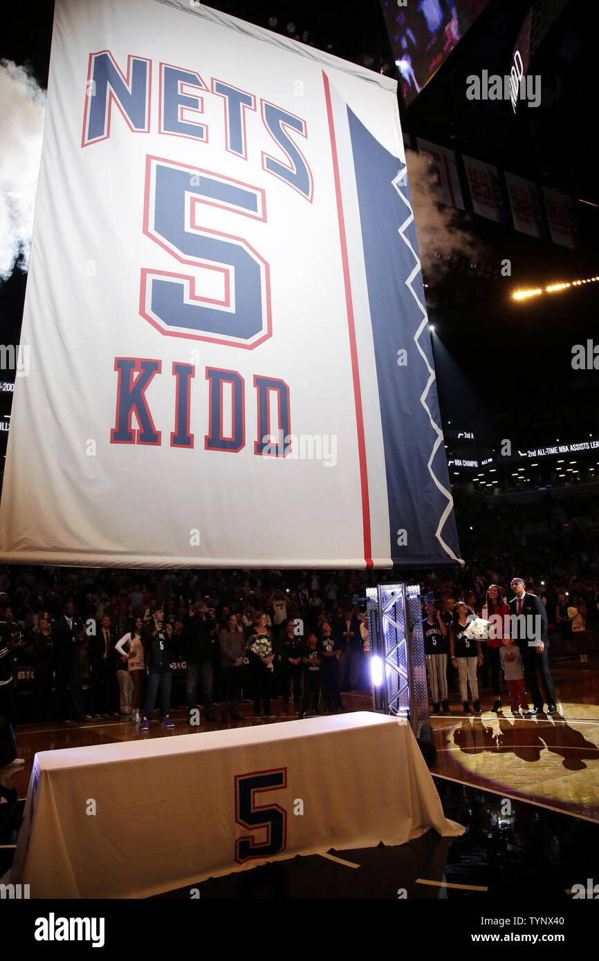 Nets to retire Kidd's No. 5 jersey Oct. 17