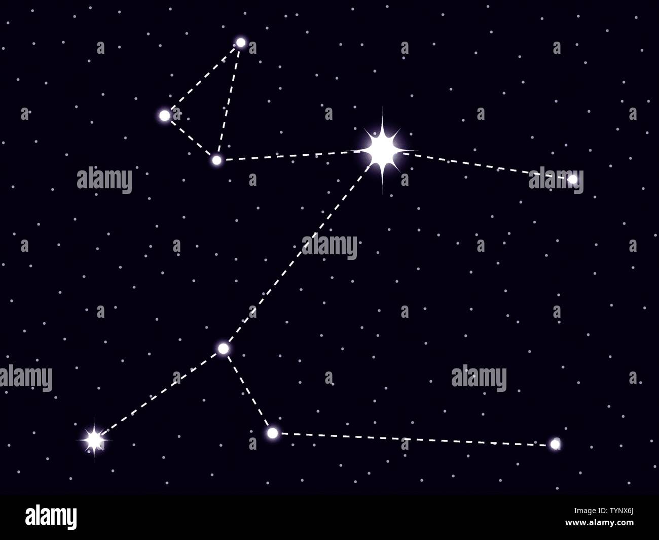Vy canis majoris constellation