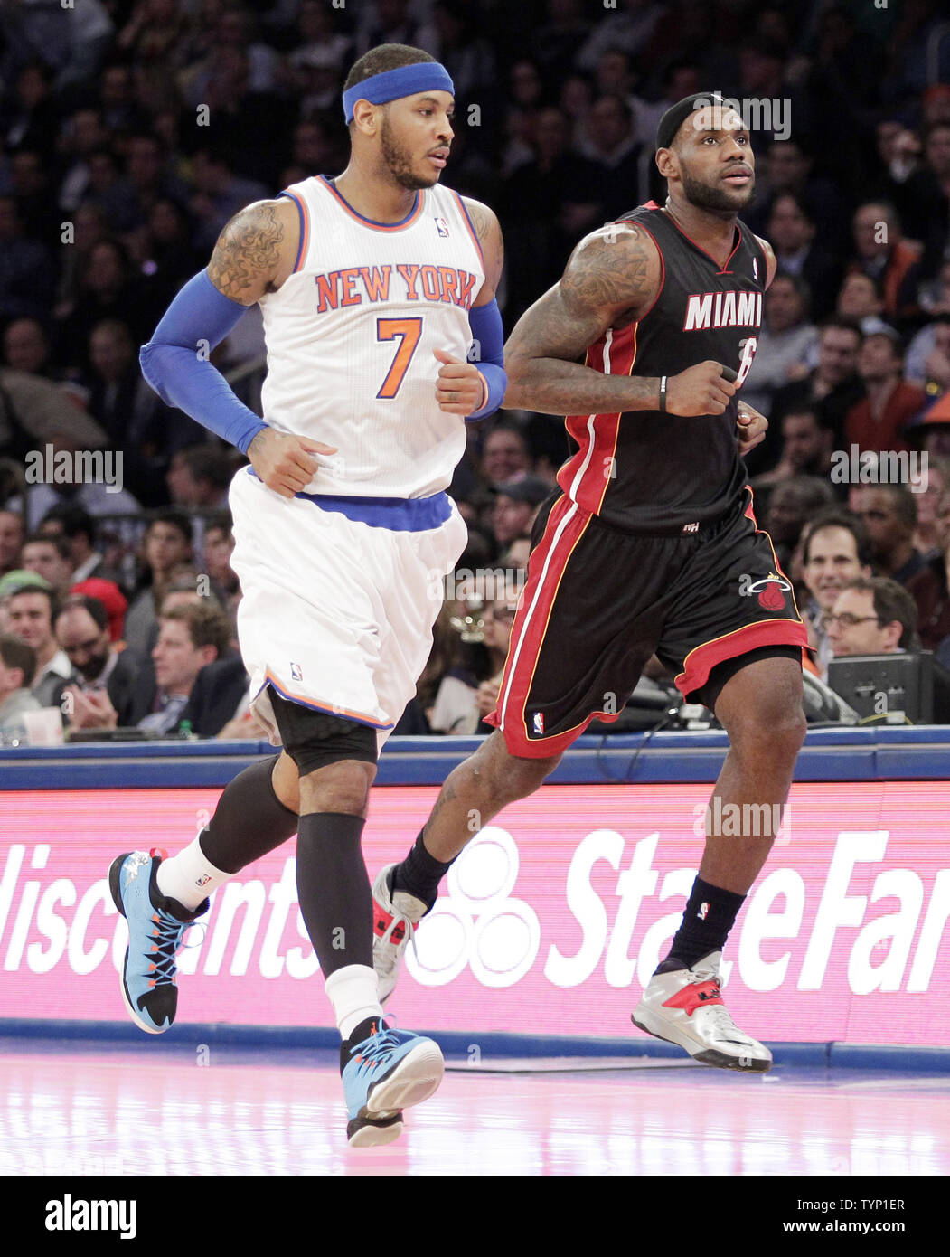 Throwback Thursday: LeBron James and Carmelo Anthony Square off in