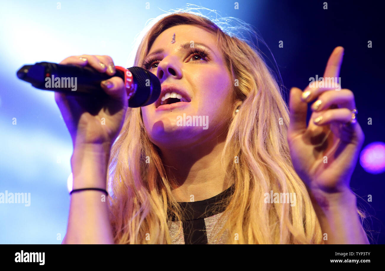 Ellie Goulding performs at The Theater at Madison Square Garden in New