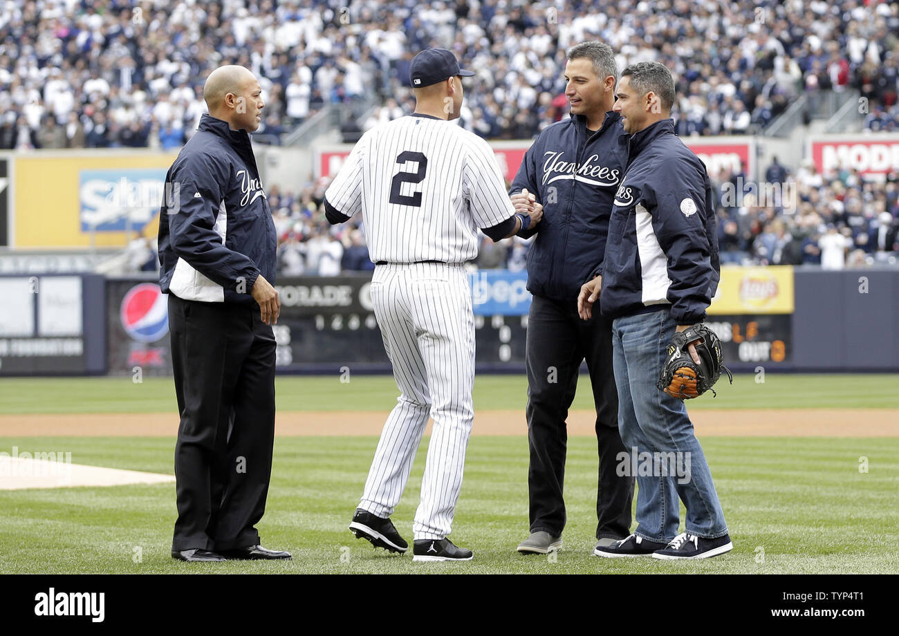 Derek jeter and tino martinez hi-res stock photography and images - Alamy