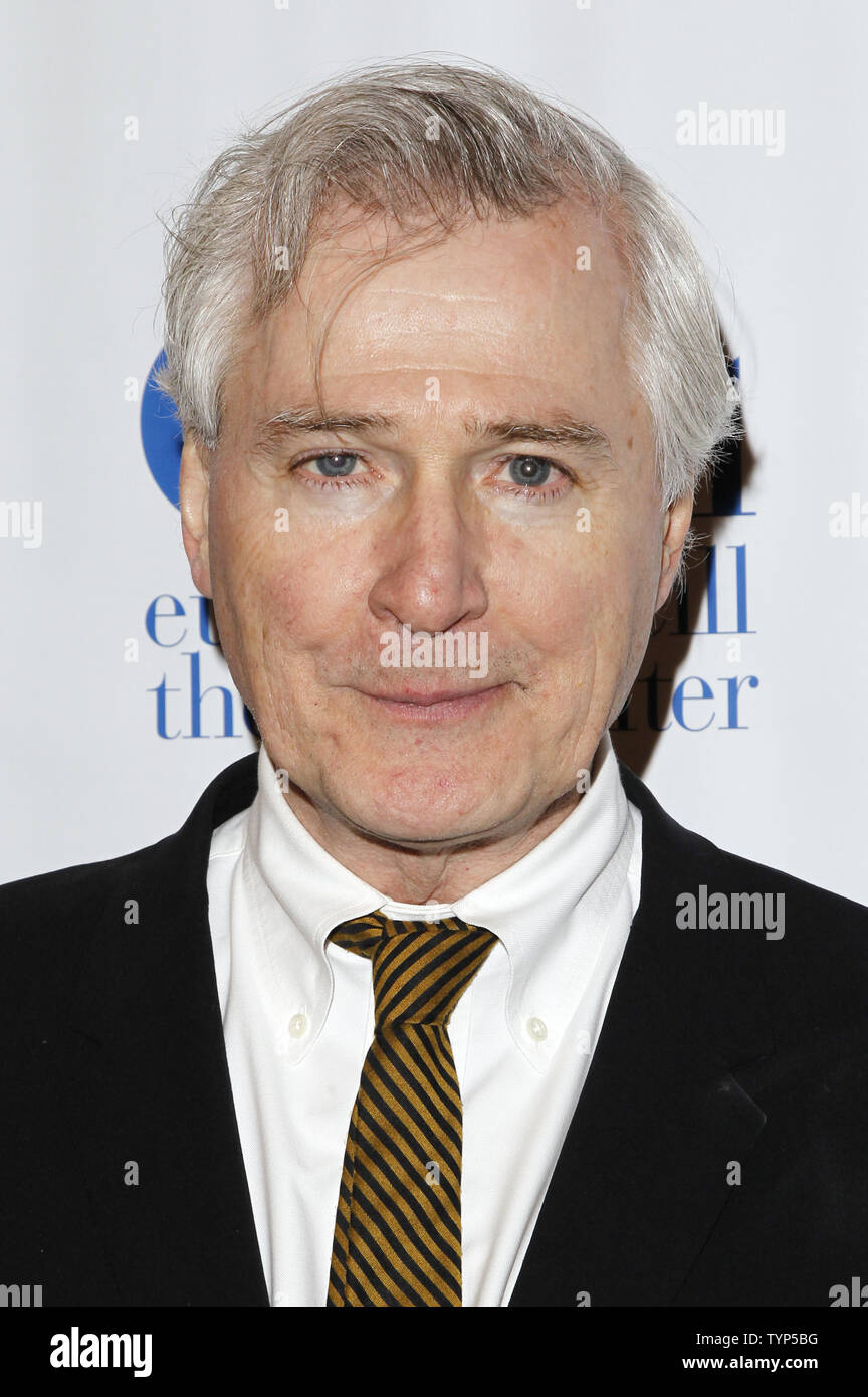 John Patrick Shanley arrives on the red carpet at the Eugene O'Neill