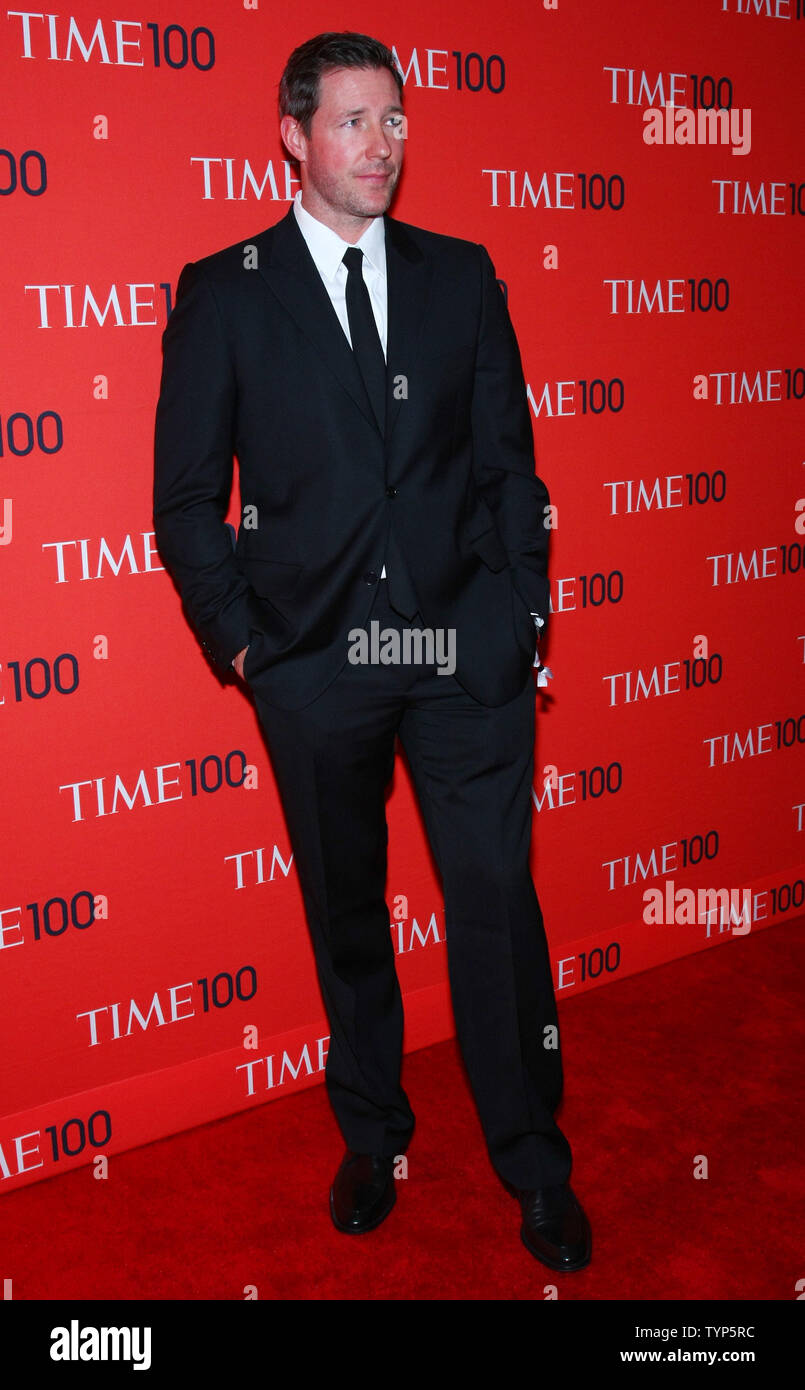 Ed Burns arrives on the red carpet at the TIME 100 Gala at Jazz at