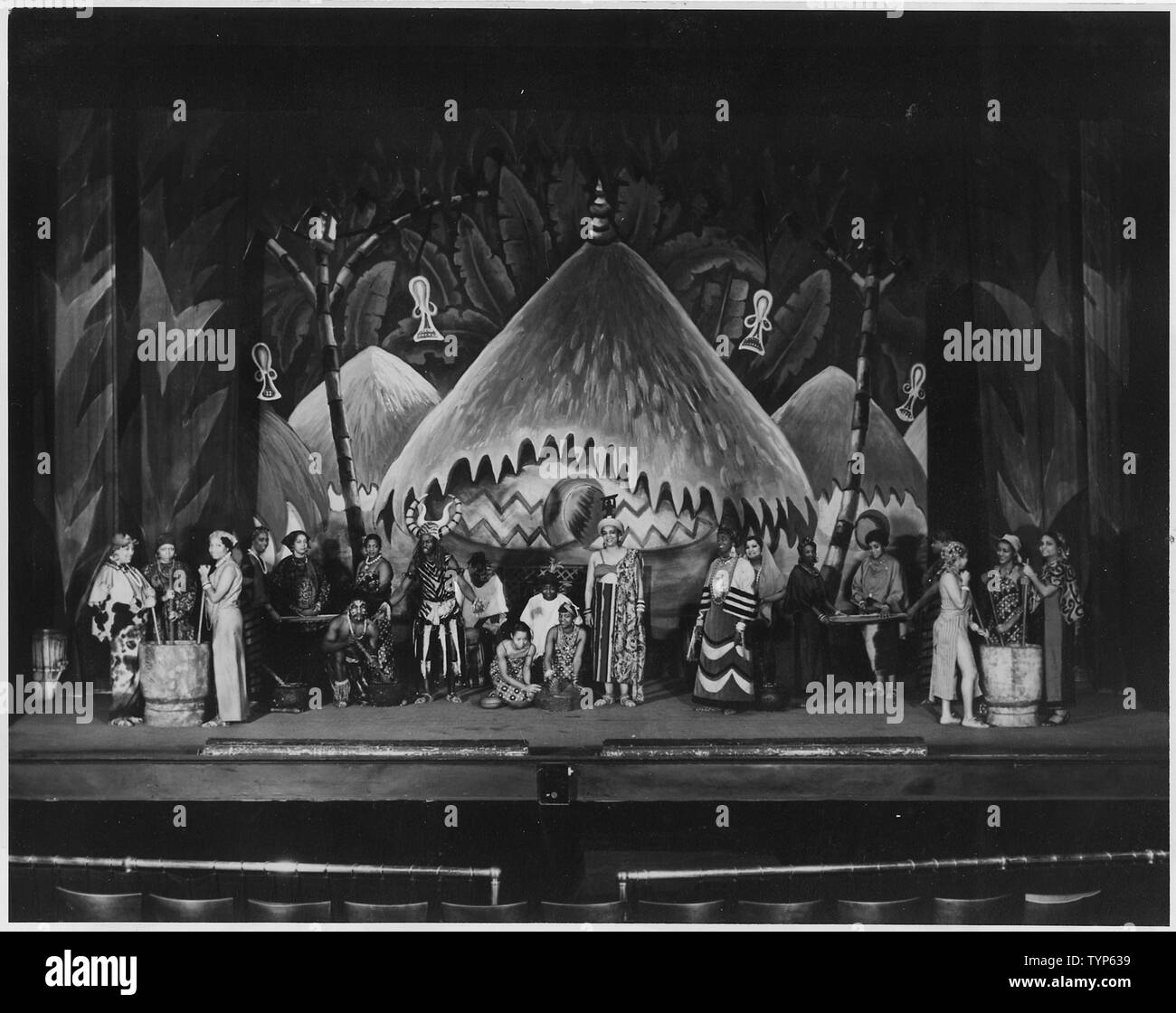 WPA Federal Theater Project in New York:African Theater Group:Bassa ...