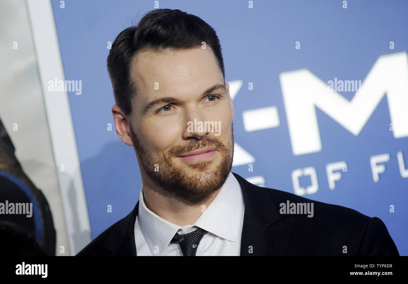Daniel Cudmore arrives on the red carpet at the X-Men: Days Of Future