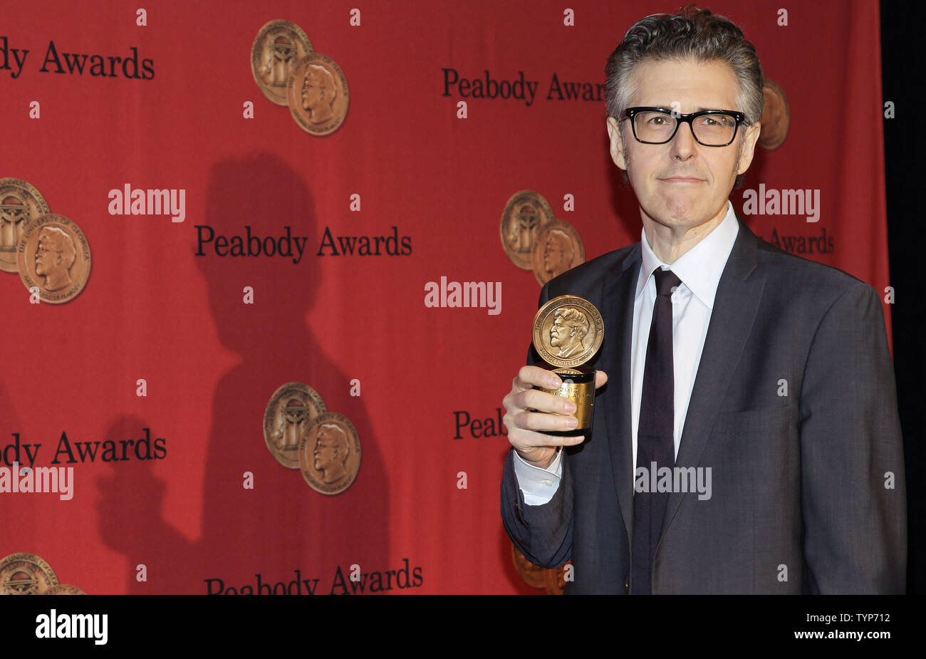 Ira Glass arrives on the red carpet at the 73rd Annual Peabody Awards