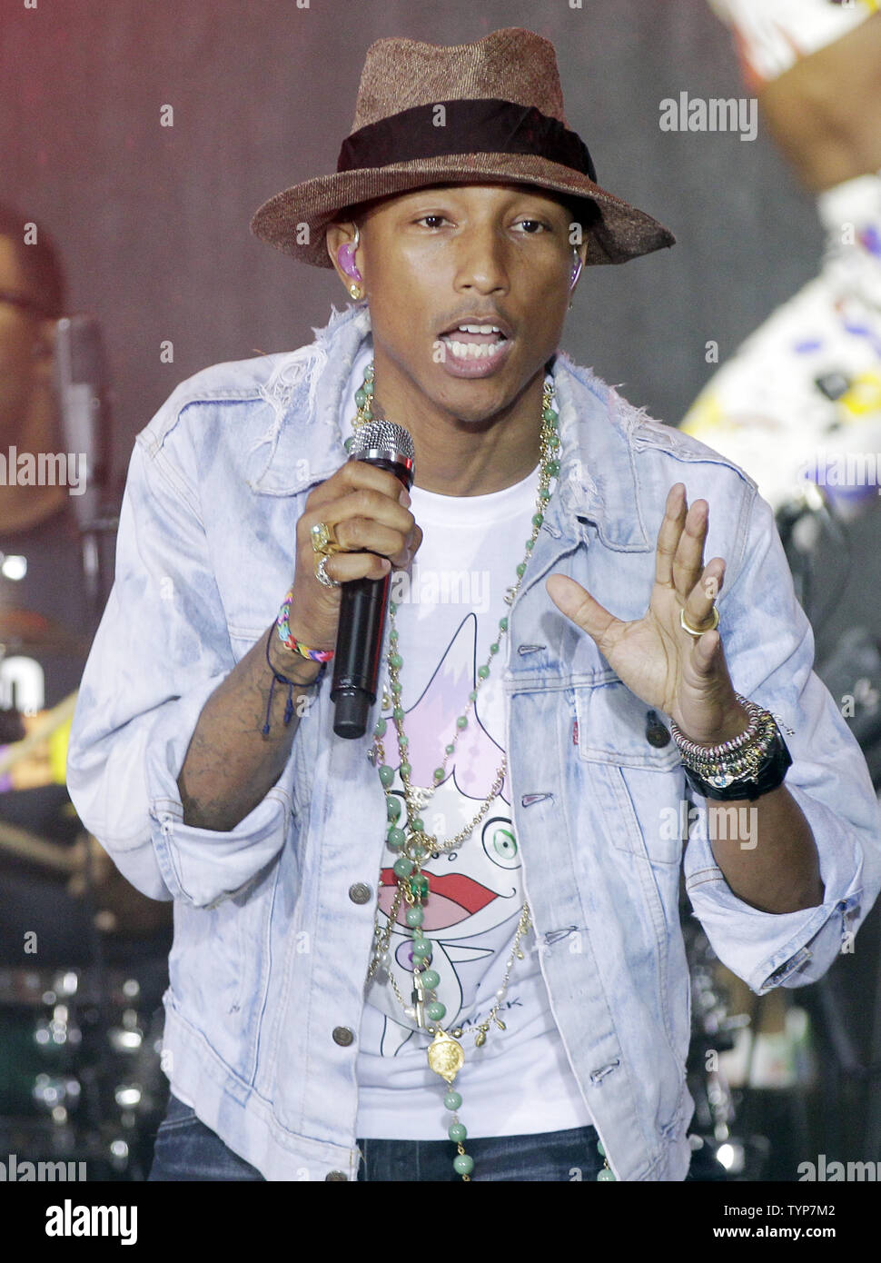 Singer-rapper-producer Pharrell Williams is a 'Happy' man