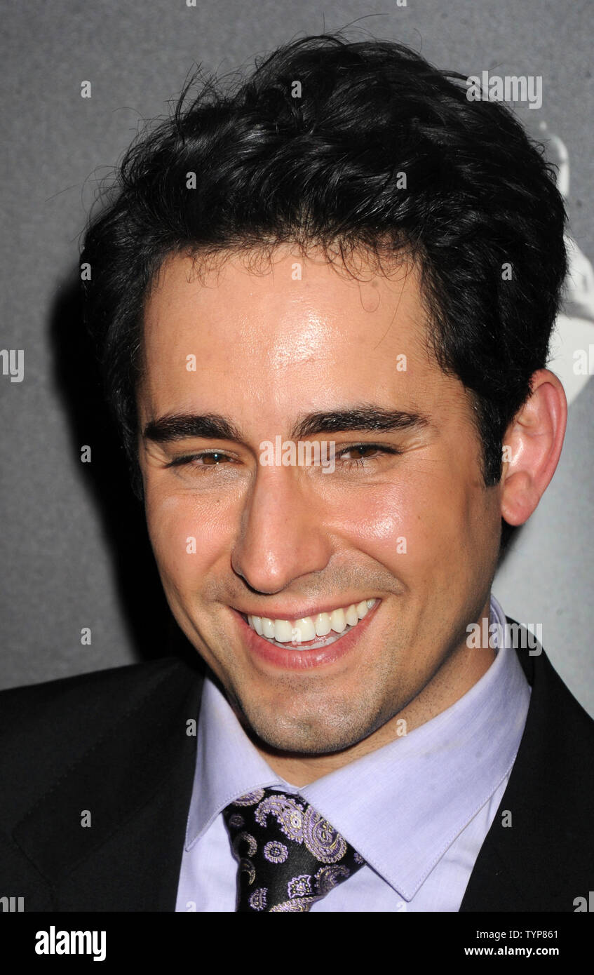 John Lloyd Young arrives on the red carpet at a Special Screening of Jersey Boys at the Paris