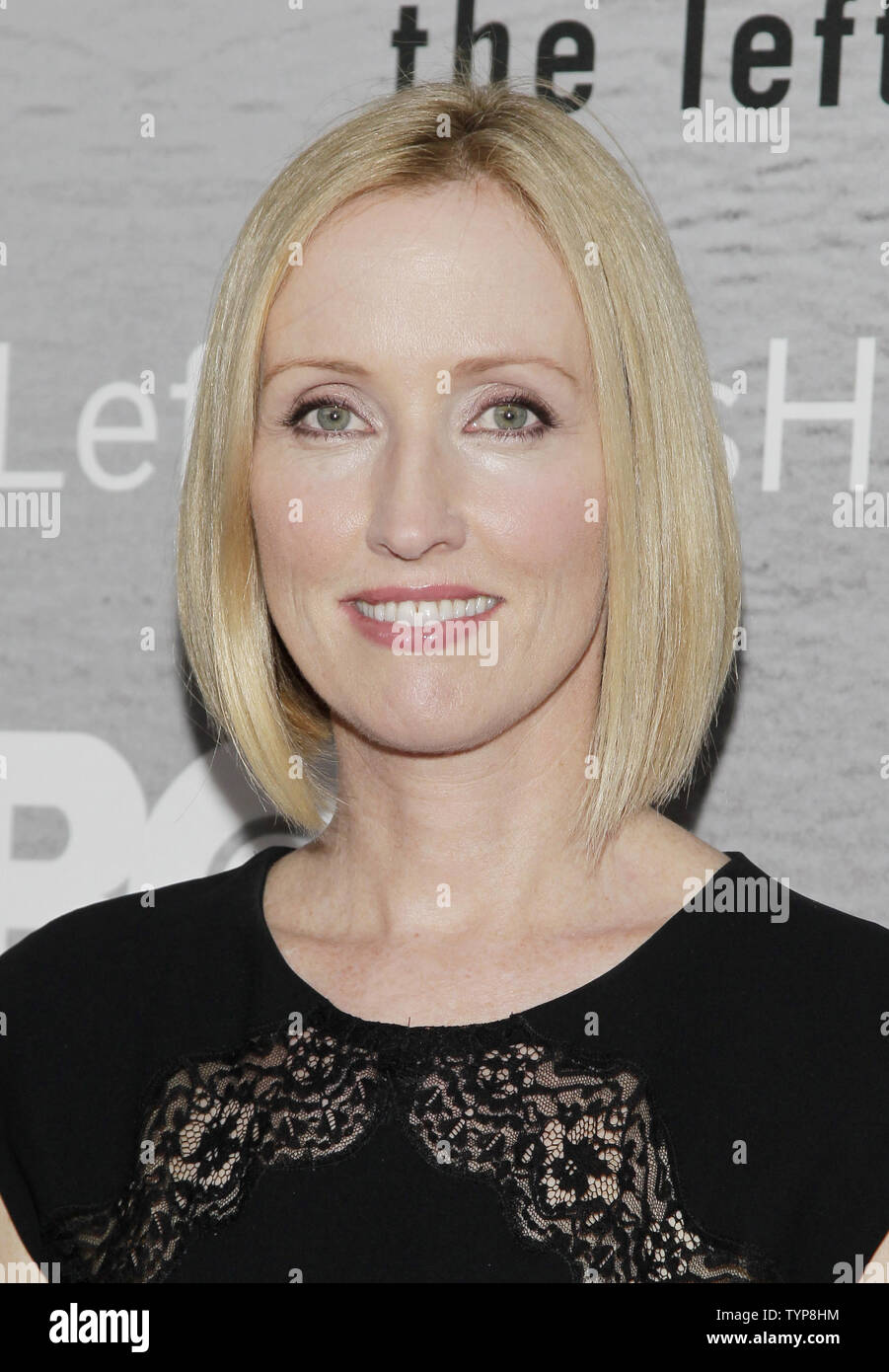 Janel Moloney arrives on the red carpet at the premiere of HBO's 'The