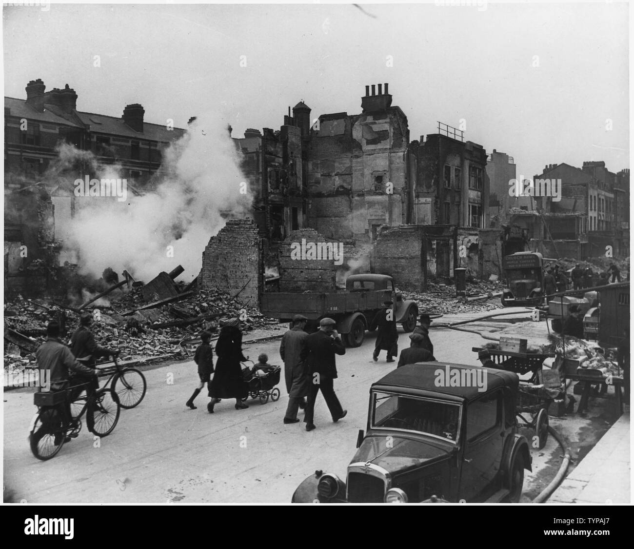 WWII; London, England Stock Photo