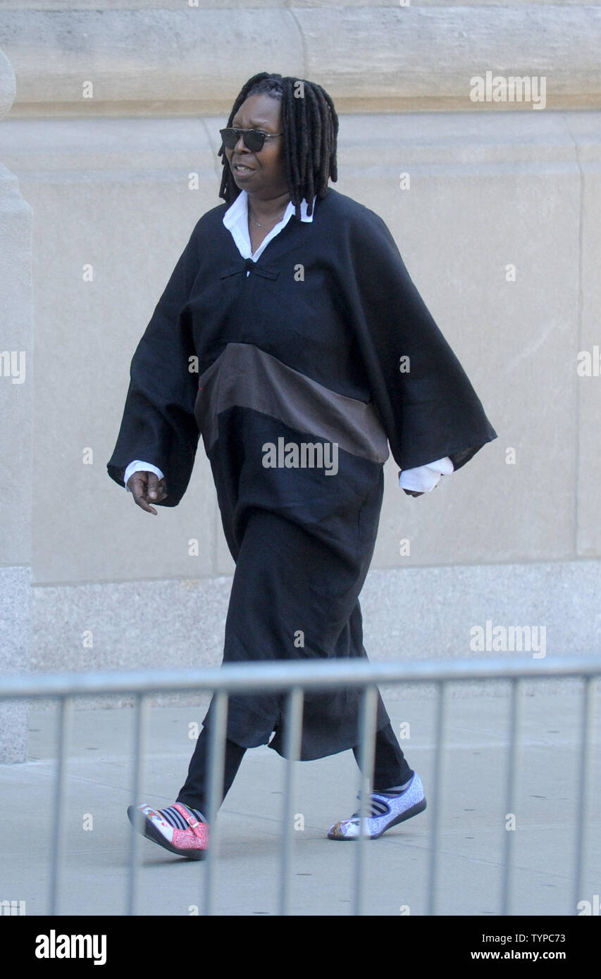 Whoopi Goldberg attends the funeral of Joan Rivers at Temple Emanu El