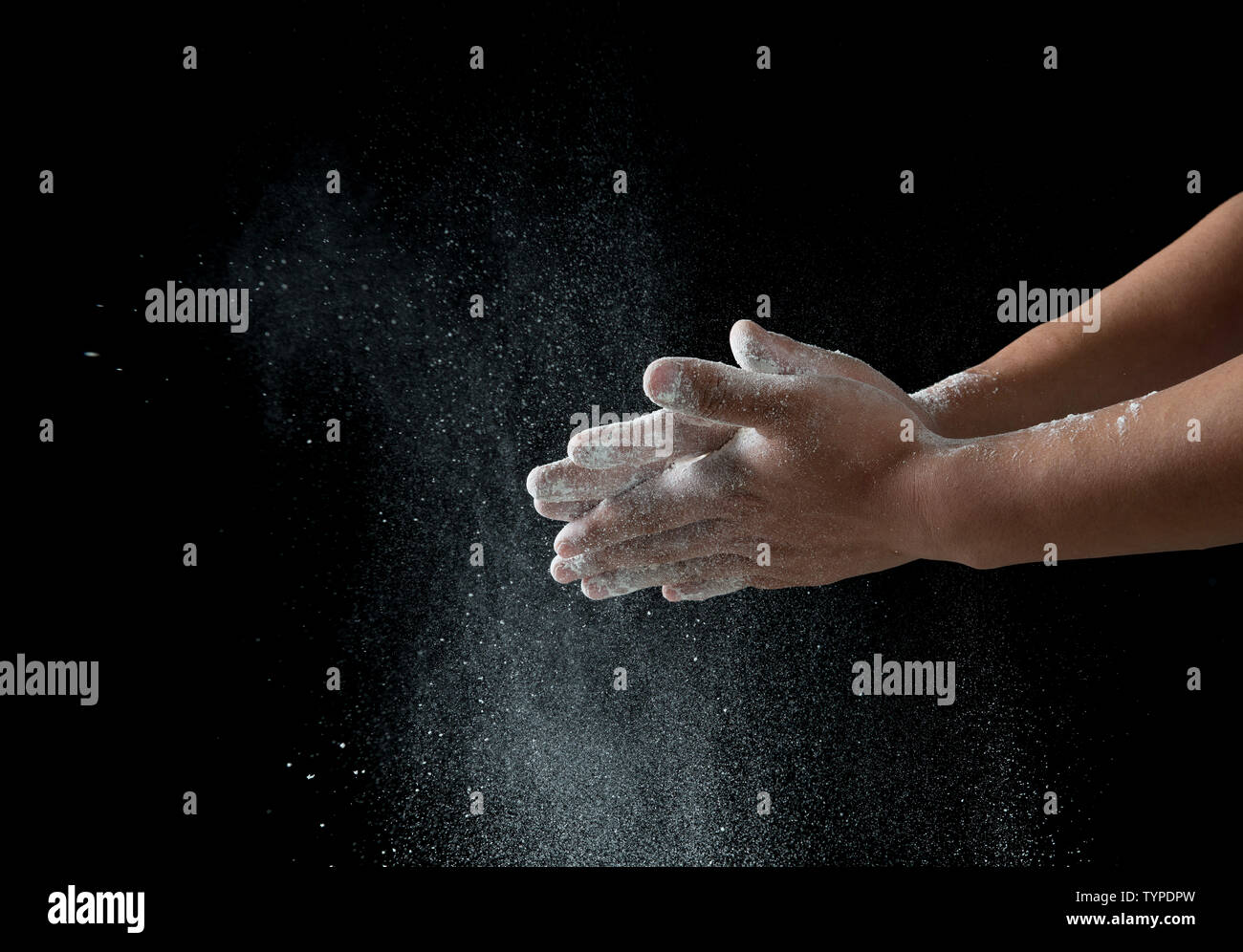 Flour and noodles Stock Photo Alamy