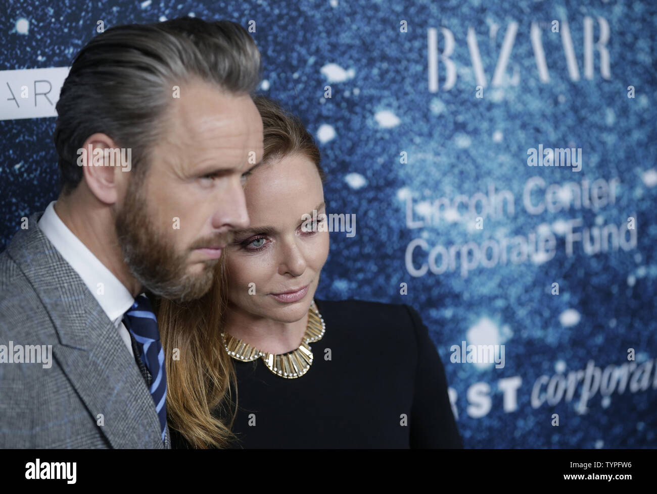 Stella McCartney and husband Alasdhair Willis attending the British Fashion  Awards at the London Coliseum, St Martin's Lane, in London Stock Photo -  Alamy