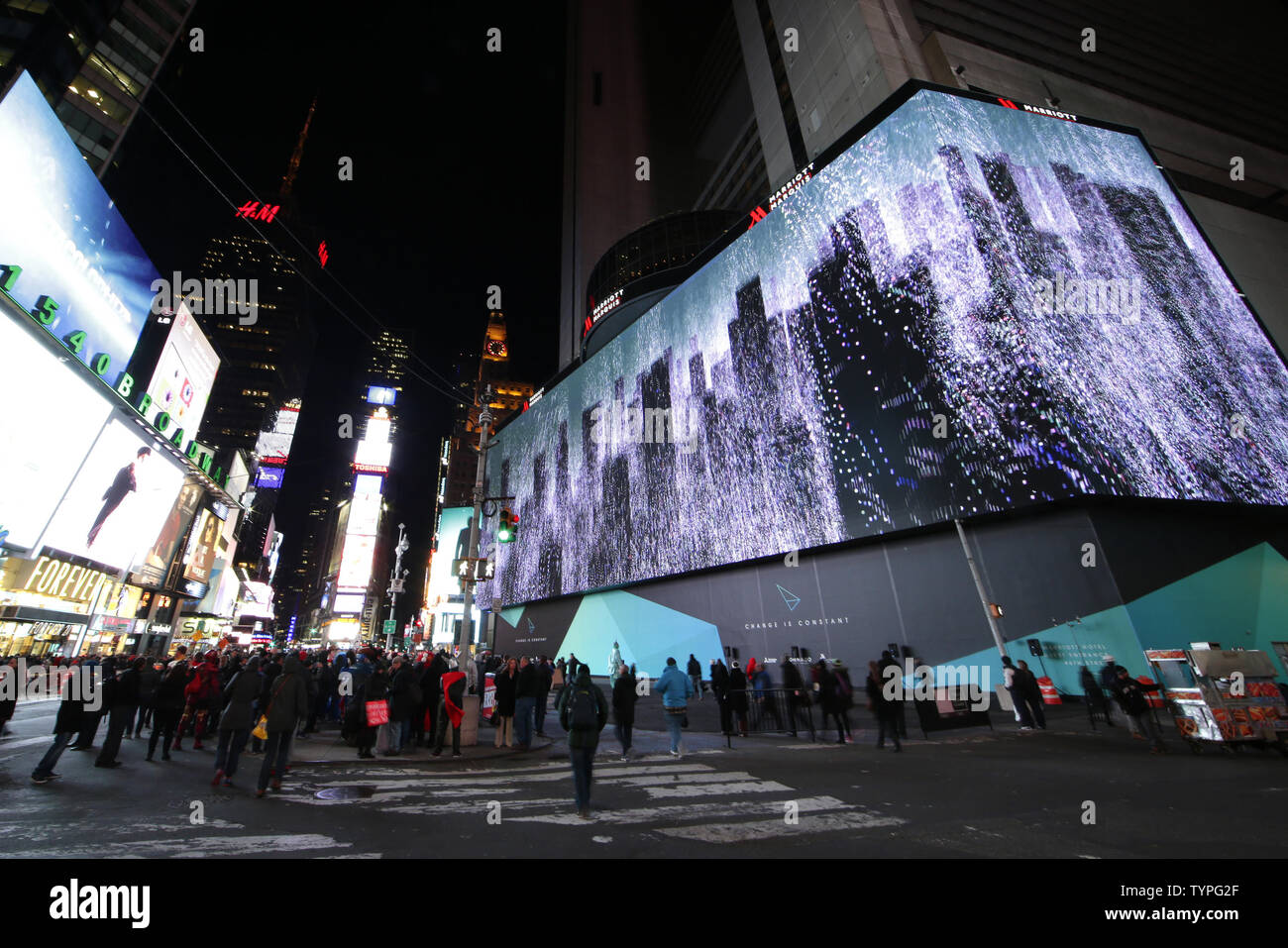 Led Screen Time Square High Resolution Stock Photography and Images - Alamy