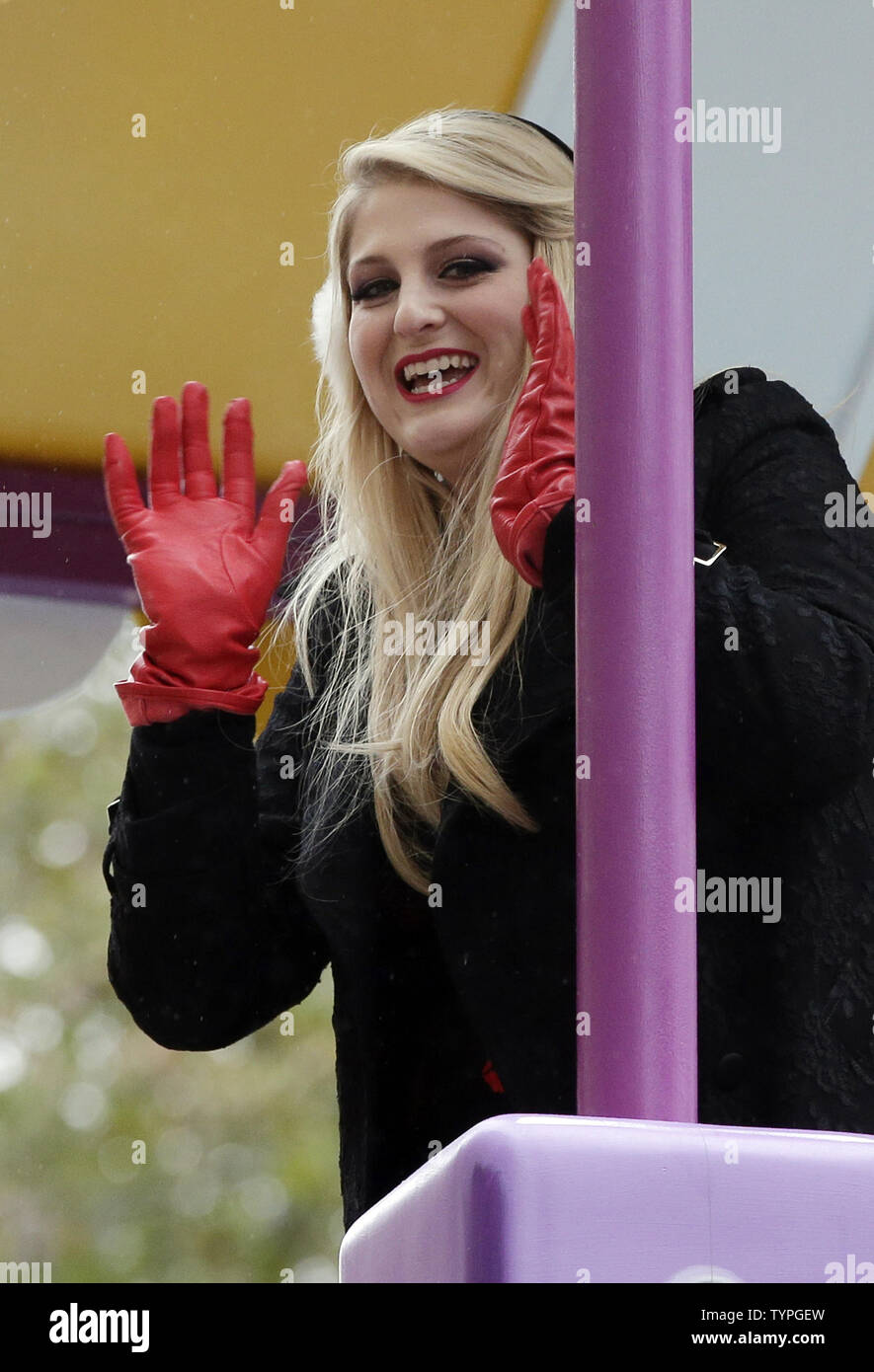 Meghan Trainor Croons 'Lips Are Movin'' at the 2014 Thanksgiving Day Parade